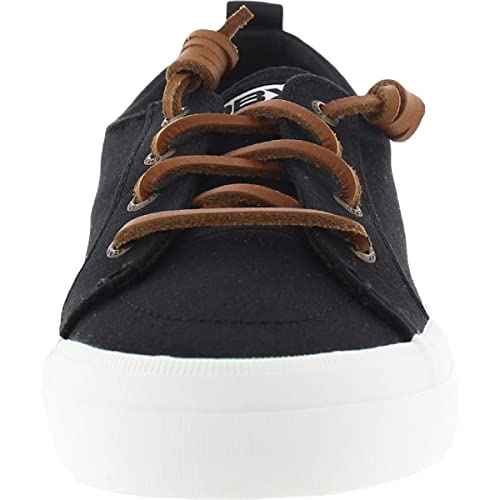 Sperry Womens Crest OBX Casual and Fashion Sneakers Black 7.5 Medium (B,M)3