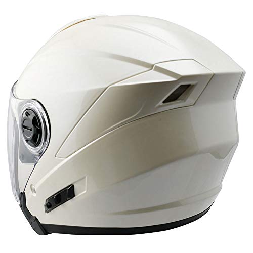 Amazon | TNK工業 BV-7 インナーシールド付き JETヘルメット パール