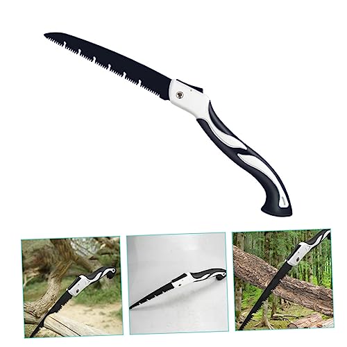 Serrucho plegable de jardinería y carpintería con mango ergonómico para poda 4
