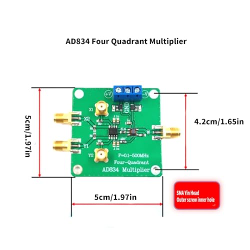 AD834 multiplicateur 4 quadrants pour une modulation haut débit ultra rapide