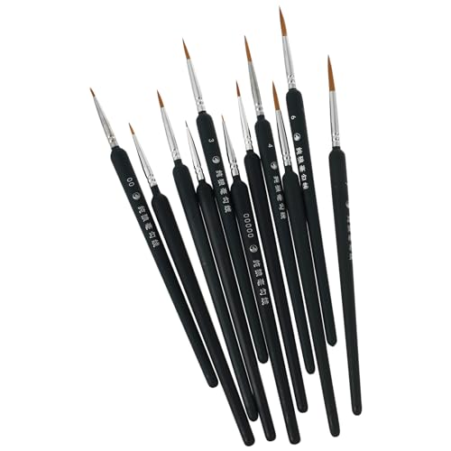 BELLIFFY 11-teiliges Feines Detail Pinselset