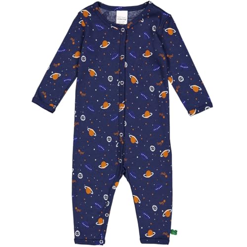 Photo de Fred's World by Green Cotton Galaxy Bodysuit Couche de Base, Academy/Marmalade/Star Blue, 56 Bébés garçons