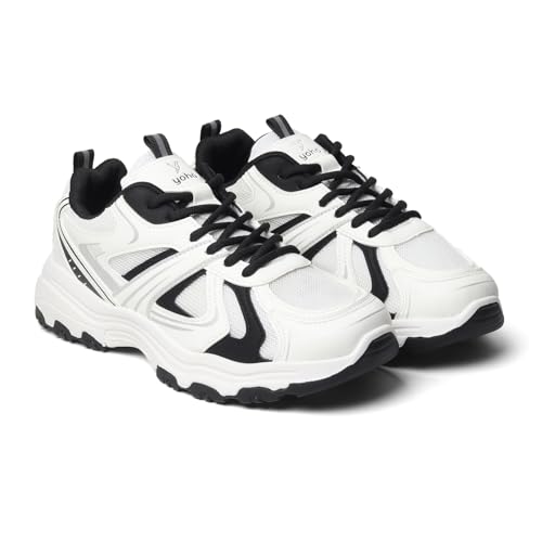 Image of YOHO Tempo Chunky Sneakers for Women|Stylish & Lightweight Casual Sports Shoes for Woman /Girls |Walking, Running, Gym & Everyday Use -0705