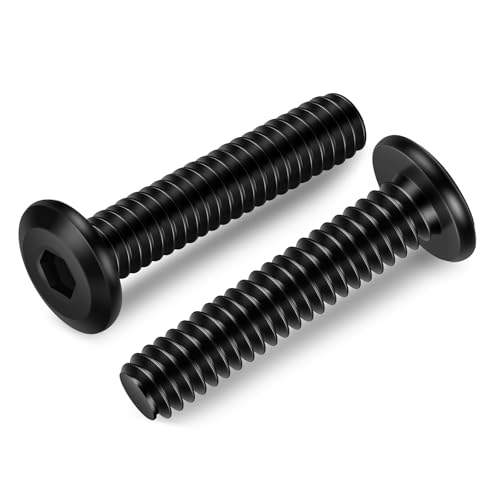 MewuDecor 1/4-20 Flat Head Screws