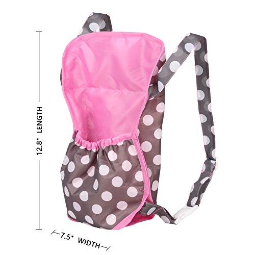 Huang Cheng Toys Doll Carrier Front Storage Bag Portable Bag for 14-15-16-17-18'' Doll - Thumbnail 3