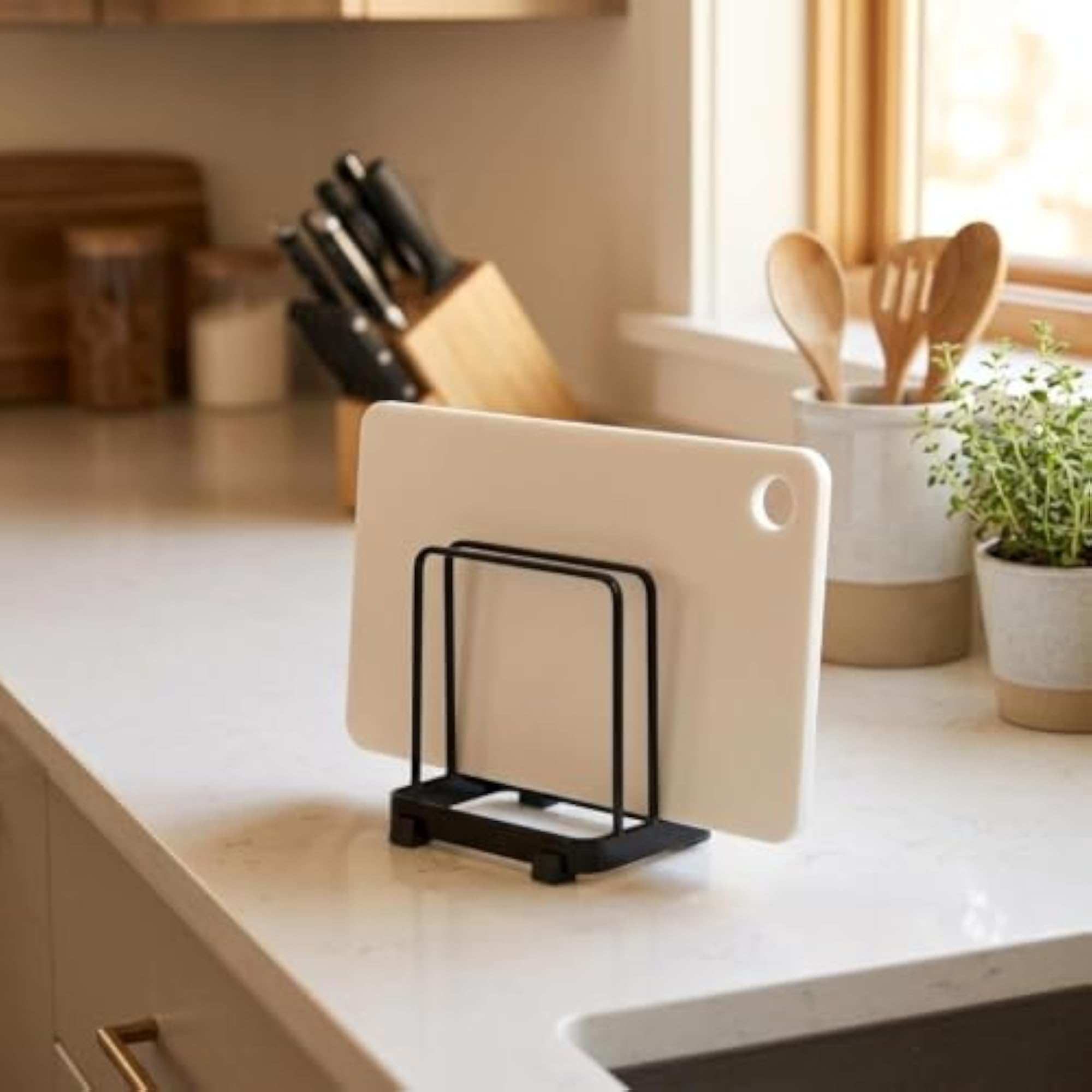 Metal Cutting Board Rack, Hygienic Board Storage
