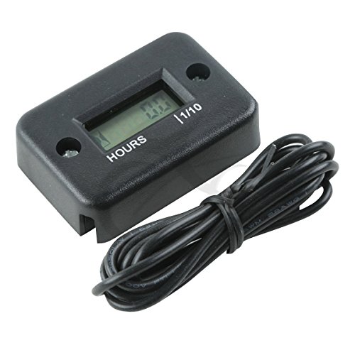Engine Motor Hour Meter For Honda Kawasaki Yamaha Dirt Bikes Motorcycles Atv #TOP1