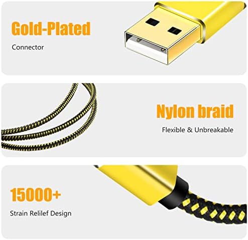 Printer Cable 5M,USB Printer Cord 2.0 Type A Male to B Male Cable Scanner Cord High Speed Compatible with HP, Canon, Dell, Lexmark, Xerox and More? (5M-15FT)