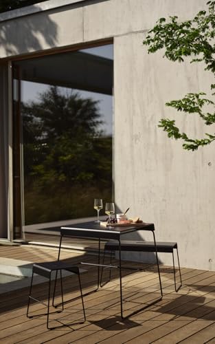 Mesa exterior ZONE DENMARK A-Café compacta anticorrosión para terrazas 8