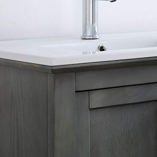 Fresca Manchester 30" Gray Traditional Bathroom Vanity #TOP5
