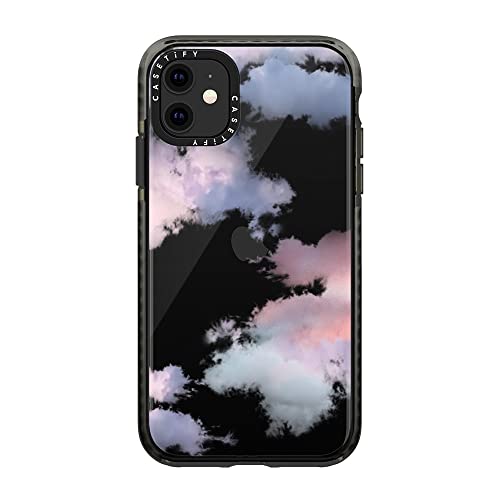 Casetify Impact Case For Iphone 11 - Clouds - Clear Black #TOP6
