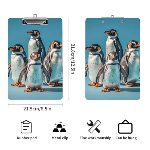 Porte-bloc acrylique animaux A4 de qualité supérieure - 2