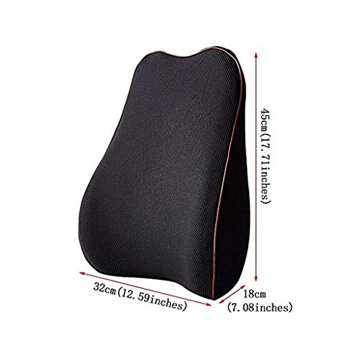 Coussin lombaire voiture - Oreiller support ergonomique mousse mémoire
