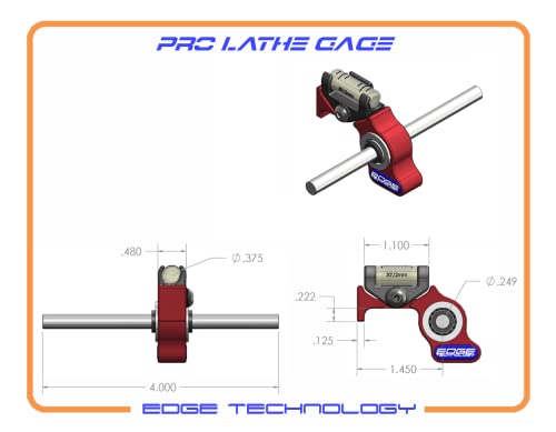 Edge Technology Pro Lathe Gage #TOP5
