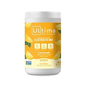 Ultima Replenisher Hydration Electrolyte Powder- Keto & Sugar Free- Feel Replenished, Revitalized- Naturally Sweetened…