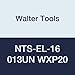 Walter Tools NTS-EL-16 013UN WXP20 Carbide NTS Threading Inserts, External Thread, Full Profile, American UN 60 Degree (Pack of 10)