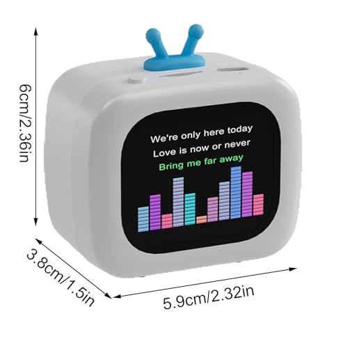 Petite enceinte portable design télé pour vos soirées camping et jardin - 6