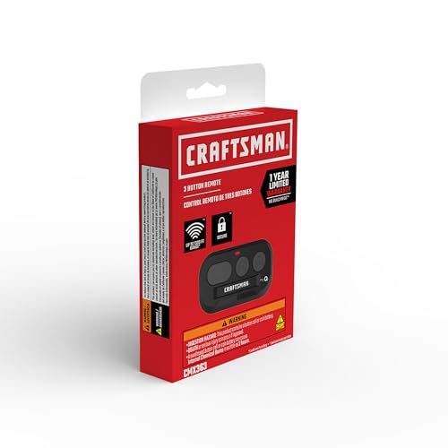 Télécommande Craftsman 3 boutons garage émetteur portail - 3