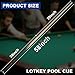 LOTKEY Pool Cue Stick,58
