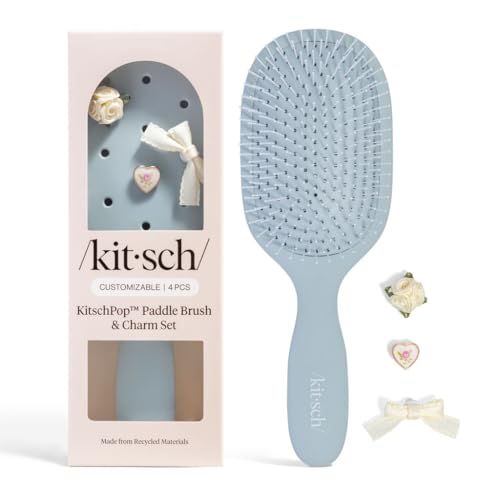 Brosse à cheveux pour femme Kitsch Pop idéale sous la douche pour démêler sans douleur