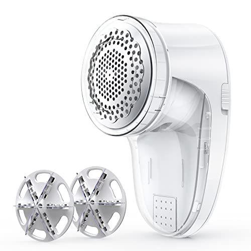 Levapelucchi Elettrico Ruidla Levapelucchi Ricaricabile Portatile con 2 Lame Intercambiabili