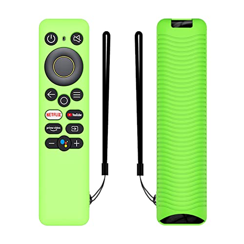 Image of Silicone Remote Cover for Realme Smart LED TV Remote with Netflix Prime Video and YouTube Function Realme TV Remote Case with Lanyard - Anti Lost (Remote Not Included)