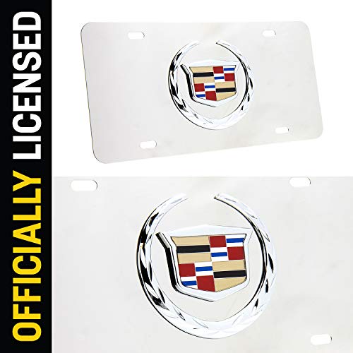 Pilot Lp051 Stainless Steel Plate - Cadillac Chrome #TOP2