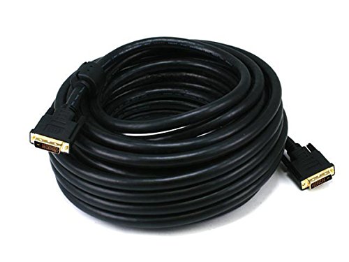 Monoprice 50Ft 24Awg Cl2 Dual Link Dvi-D Cable - Black #TOP23