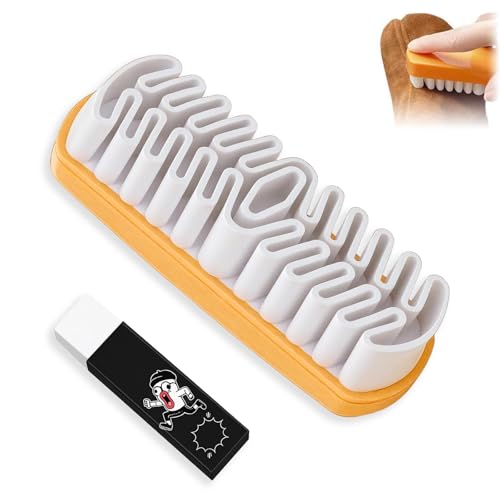 Gomme a Daim, 1 Gomme Daim Chaussure + 1 GommeNettoyage Portable