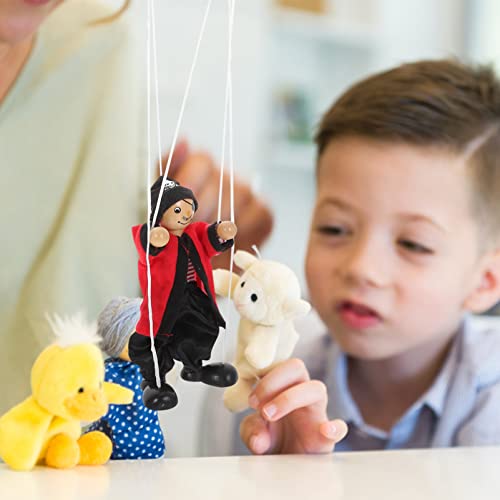 SAFIGLE Marionete Boneco De Mão Pirata Decoração Fantoche Pirata Fantoches De Fingir Brincar De Bone
