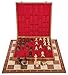Produktbild Square - Pro Schach Set Nr. 6 - Mahagoni LUX - Schachbrett + Schachfiguren Staunton 6 + Kasten Lux - Schachspiel aus Holz