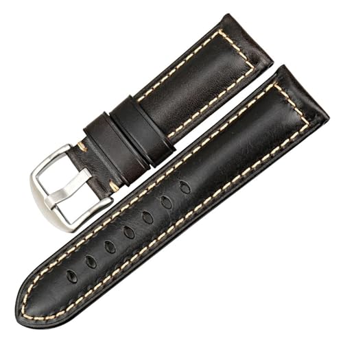 nhChEHb`oh u[ 20mm 22mm 24mm ubNobNt Be[WbNXU[EHb`Xgbv Fossil ohp(Black S,20mm)