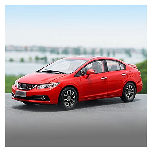 Simulation de voiture Civic 1:18 en métal pour décoration de bureau