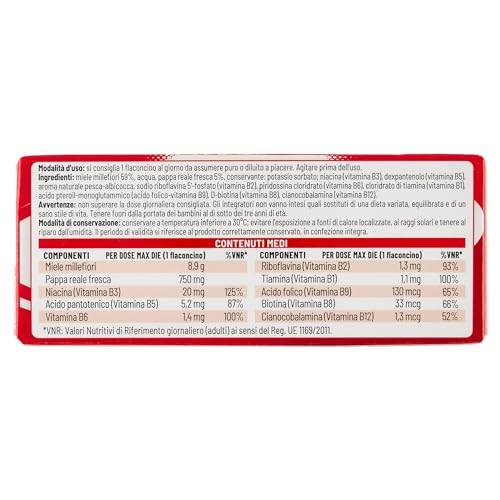 Equilibra Integratori Alimentari, Pappa Reale Fresca, Integratore con Vitamine del Gruppo B, Arricchito con Miele Millefiori, Adatto Anche ai Bambini Sopra i 6 Anni, 3 Confezioni da 10 Flaconcini - Immagine 5