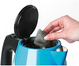 2 x Stainless Steel Doughnut Kettle Descaler Scales Limescale Remover Prevent Furring Metal Wires Mesh Ball Great For Hard Water