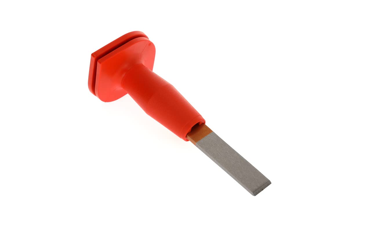 GEDORE Dłuto, dłuto łupujące z osłoną dłoni, kąt końcówki 60°, ostrze 26 mm szerokości, 240 mm długości, stal hartowana, 104 HS