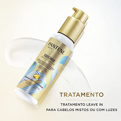 Pantene Pro-V Miracles Equilíbrio Raiz e Pontas Sérum Revitalizador 95 ml, Dourado