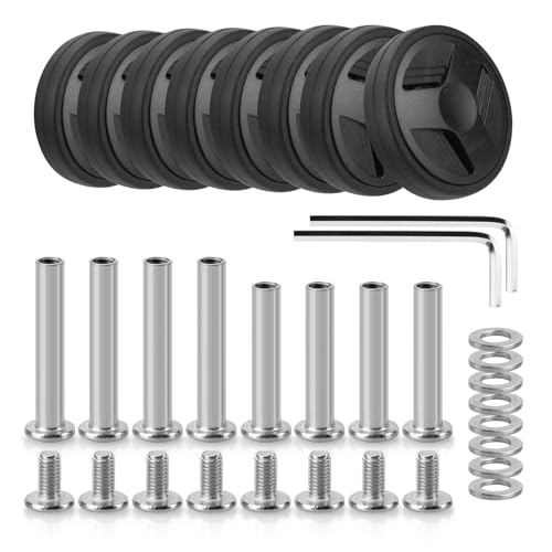 Domiella �L���X�^�[ �X�[�c�P�[�X �ԗ֕�C�p�^�C�� ���� �C�� ��ւ�DIY�p �X�[�c�P�[�X �L���X�^�[ ���� 8�Z�b�g (A58-���a55mm-8�Z�b�g)