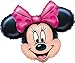 Produktbild paduTec Ballon XXL Folienballon Luftballon - Minnie Maus Kopf - Geburtstag Kindergeburtstag Deko - geeignet zur befüllung mit Luft oder Helium Gas