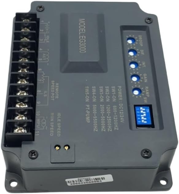 EG3000 Genset Governor Engine Speed Control Unit Controller for Generator Electronic Stabilizer