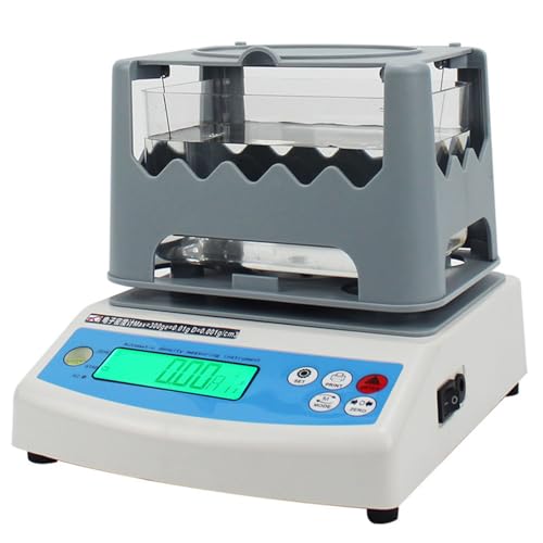 Medidor electrónico de densidad sólida de alta precisión para caucho plástico, equipo de prueba de densidad de laboratorio industrial