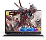 ACEMAGIC AX17PRO portable 17.3" FHD Affichage – AMD Ryzen 3 4300U (Jusqu'à 3.7GHz), 16GB DDR4 RAM, 512GB SSD, 62.7Wh, Wi-Fi 5, Windows 11 Pro – Parfait pour le multitâche, la maison & Bureau