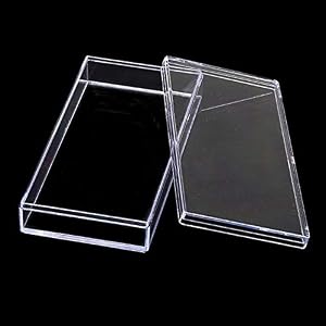 Plastic Clear Transparent Storage Box Container Case for Photographs And Small Items Home Storage F20173840