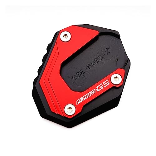 Béquille latérale agrandisseur pad F750GS pour éviter la chute de votre moto sur sol meuble