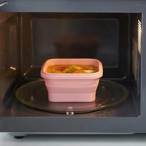 Récipients alimentaires pliables silicone parfaits pour le camping et repas d'école