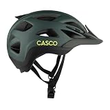 Casco Helm ACTIV Duplex Fahrradhelm - Größen: M und L - Farben: Denim Jeansblau, Emerald Green und Champaign Grau (Emerald Green, L)