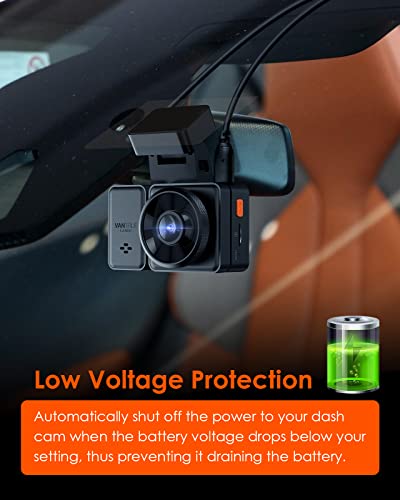 Vantrue 3-Lead Acc Hardwire Kit For Dash Cam, 5 Low Voltage Protection Options With Shifting Gear For Parking Mode, 11.5Ft Type C Usb 12V-24V To 5V With Fuse Holders For N4, E1, E2, E3,S2, N2S, X4S #TOP4