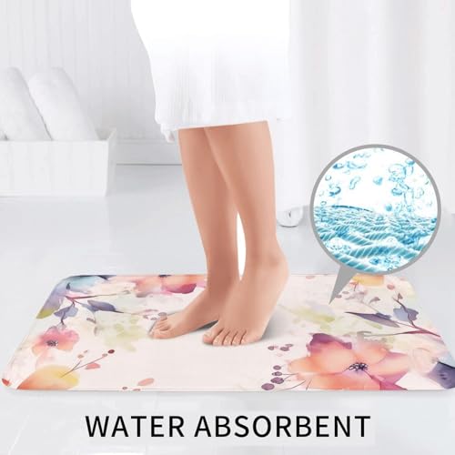 Tapis de salle de bain antidérapants et ultra absorbants en U lot de 3
