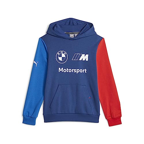 Bmw M Motorsport PUMAChild-Unisex Hoodie Sweatshirt, Pro Blu