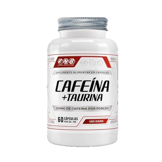Cafeína + Taurina 500Mg